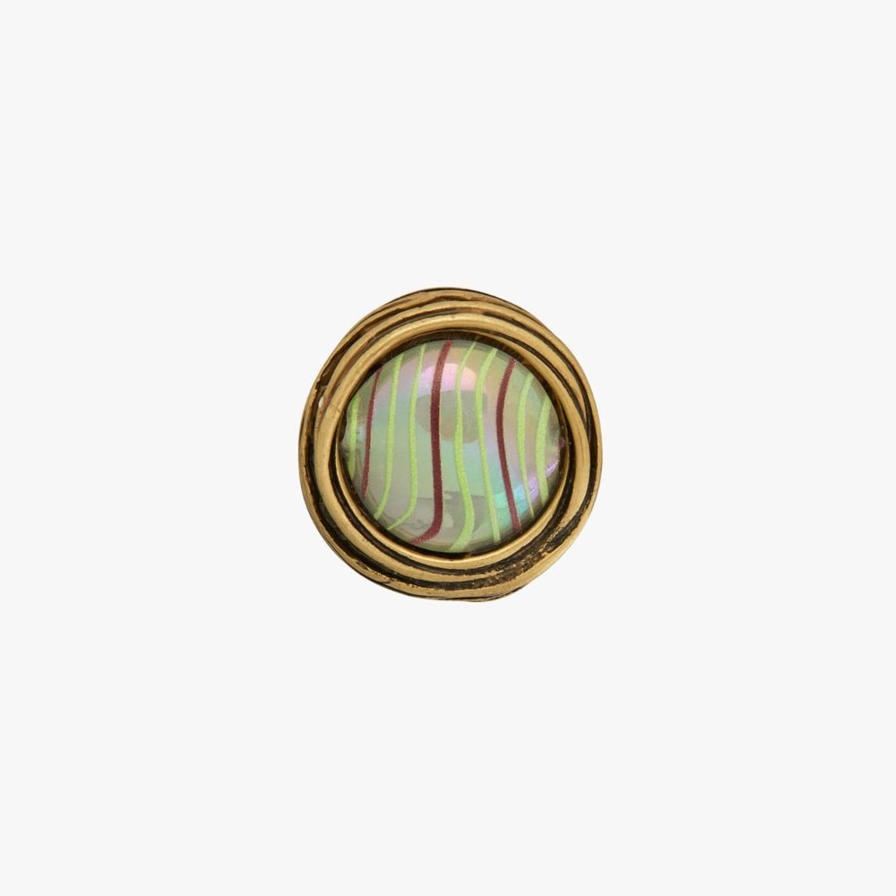 ZARA ROUND GLASS RING LIMITED EDITION - Picture 2 of 2